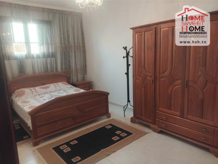Carthage&nbsp;El Yasmina&nbsp;Location&nbsp;Appart. 4 pi�ces&nbsp;Etage de villa s3 meubl� alyan � carthage yasmina
