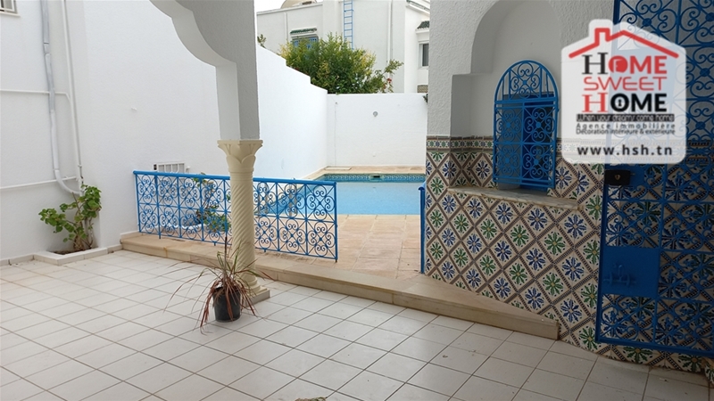 Carthage Sidi Bousaid Location Maisons Villa el andalucia  sidi bousaid