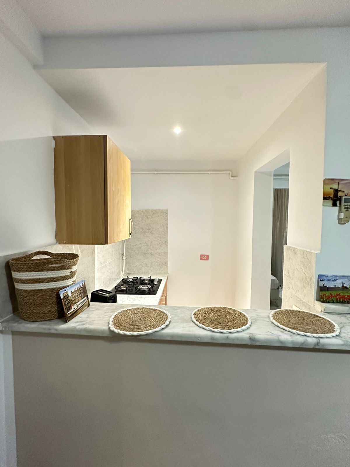 La Marsa El Aouina Location Appart. 2 pices S1 meuble a jardin l'aouina