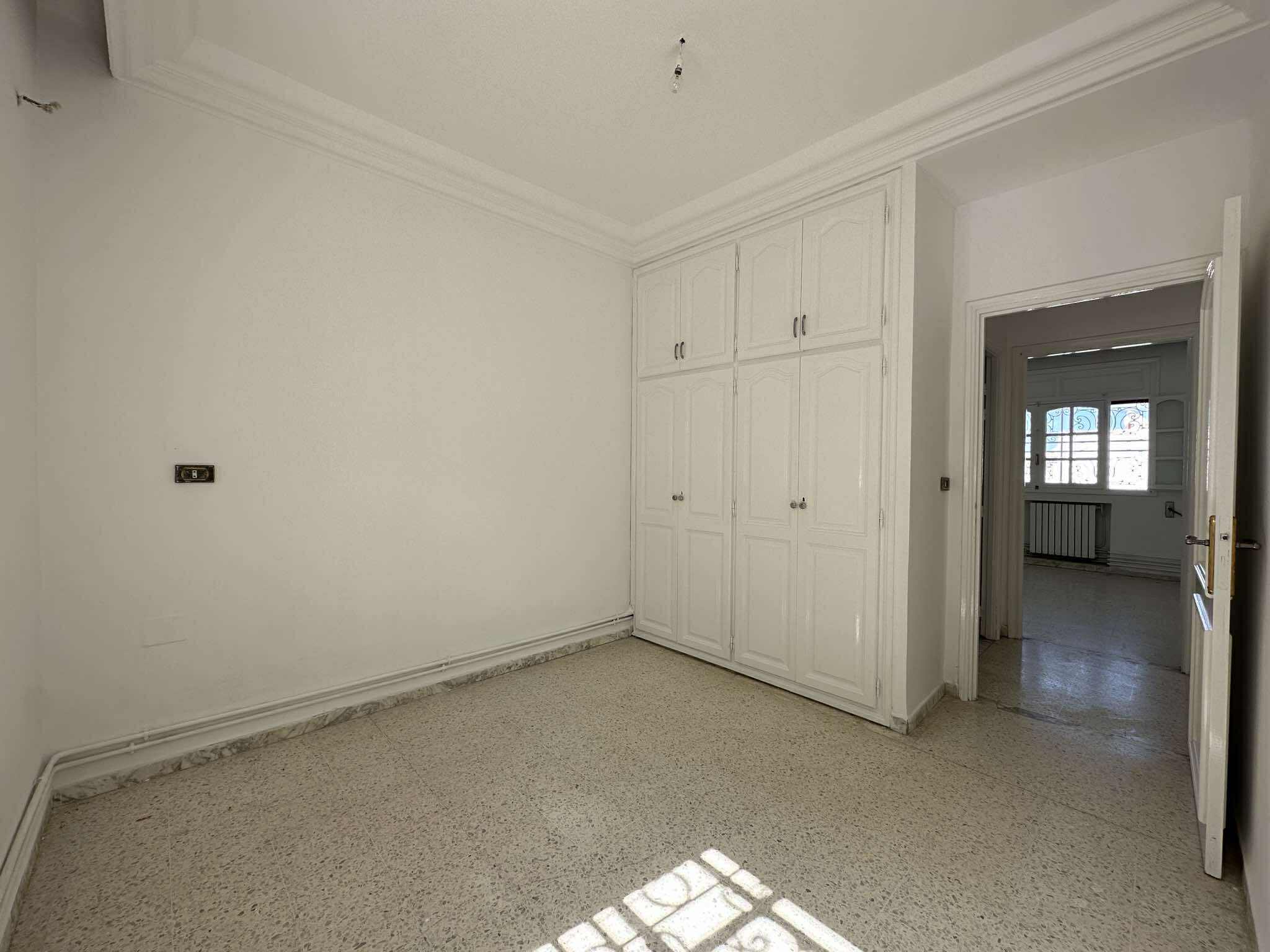 Ariana Ville Cite Ennasr 2 Location Appart. 3 pices Appart s2 au rez de chausse villa  ennasr 2