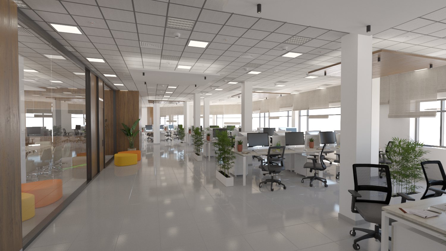 La Marsa Berge Du Lac Bureaux & Commerces Bureau Super bureau 700 m 2 au lac 1