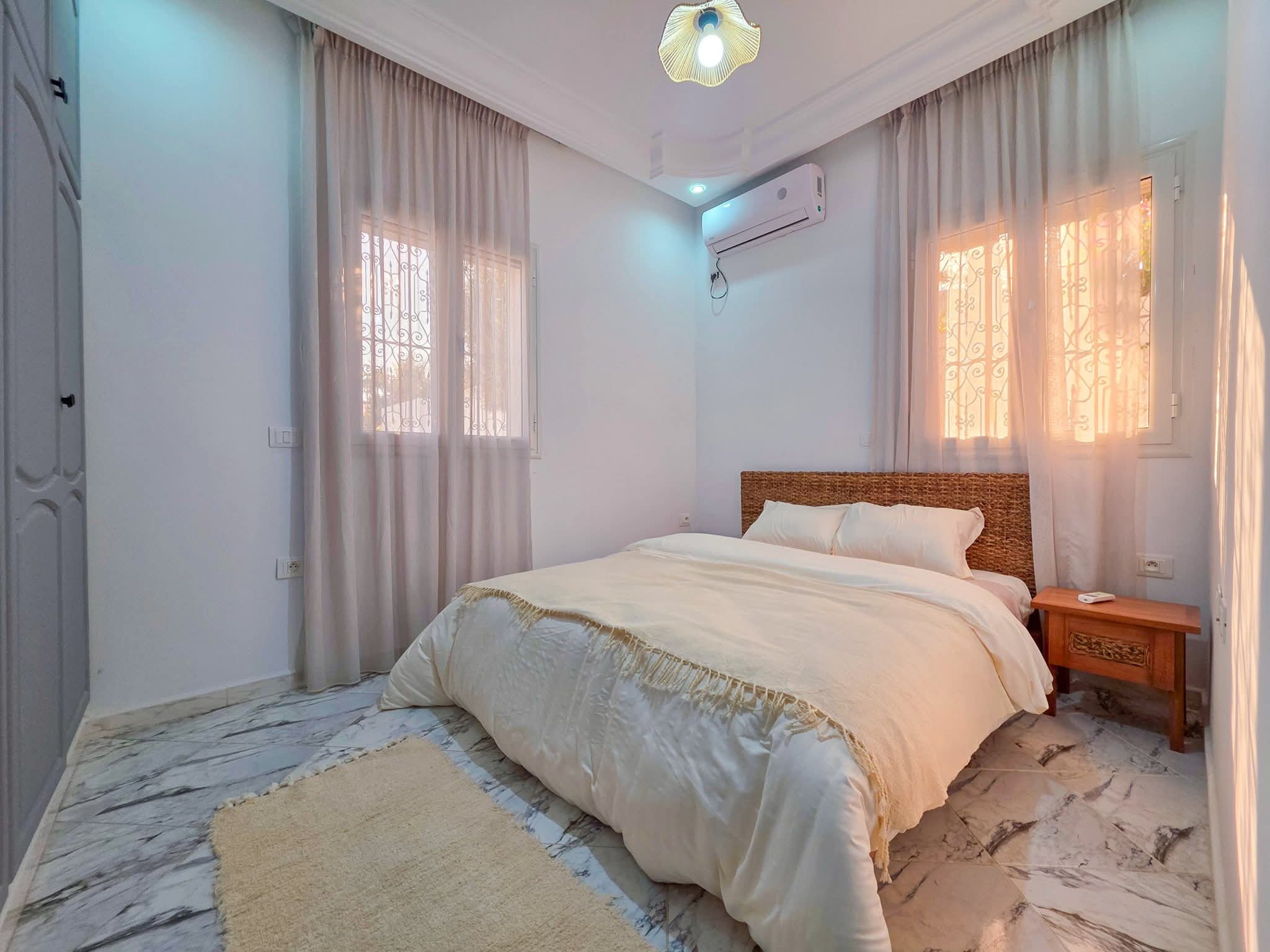 Djerba - Midoun Midoun Location Maisons Villa s3 avec piscine meuble rotin