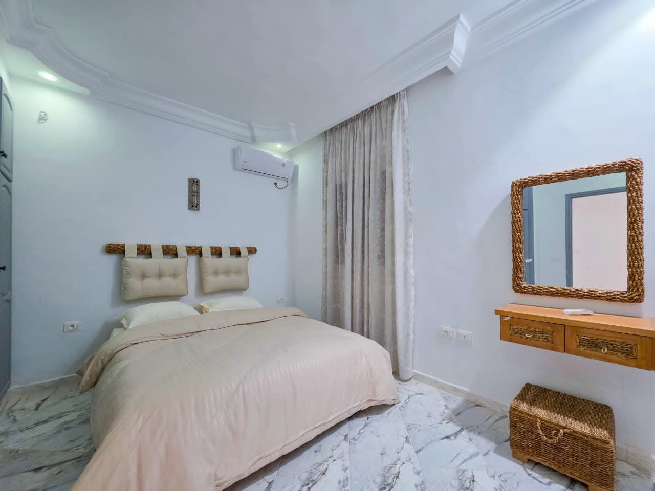 Djerba - Midoun Midoun Location Maisons Villa s3 avec piscine meuble rotin