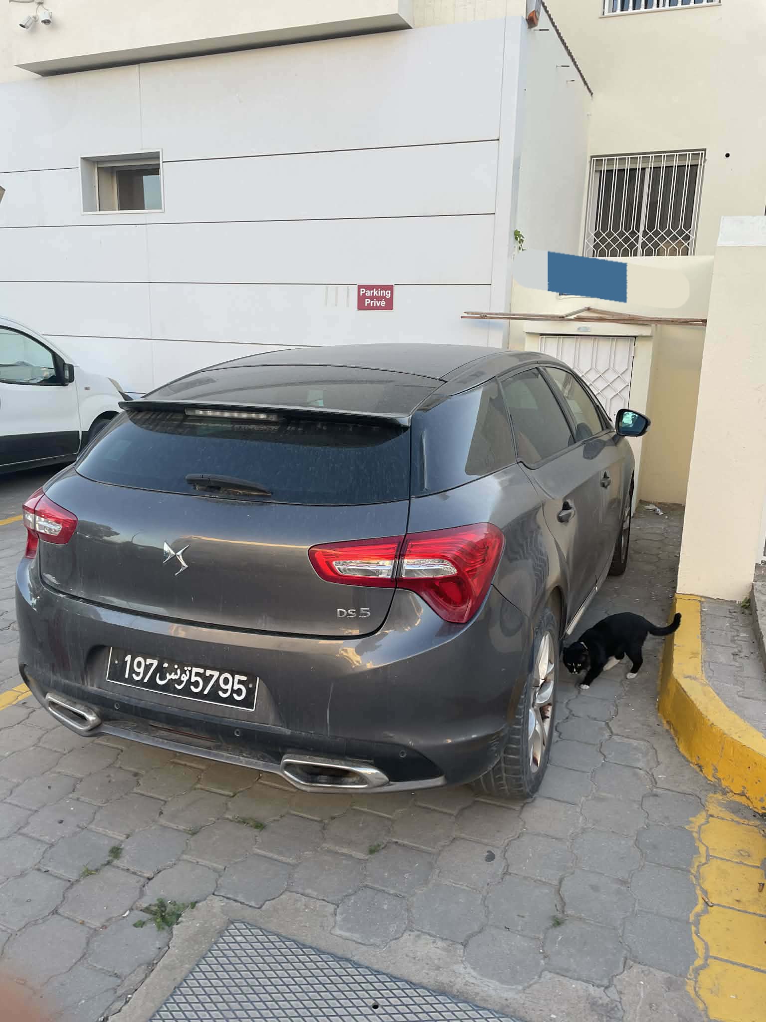 La Soukra Aeroport Tunis Carthage Citroen DS5 Ds 5 bien entretenu