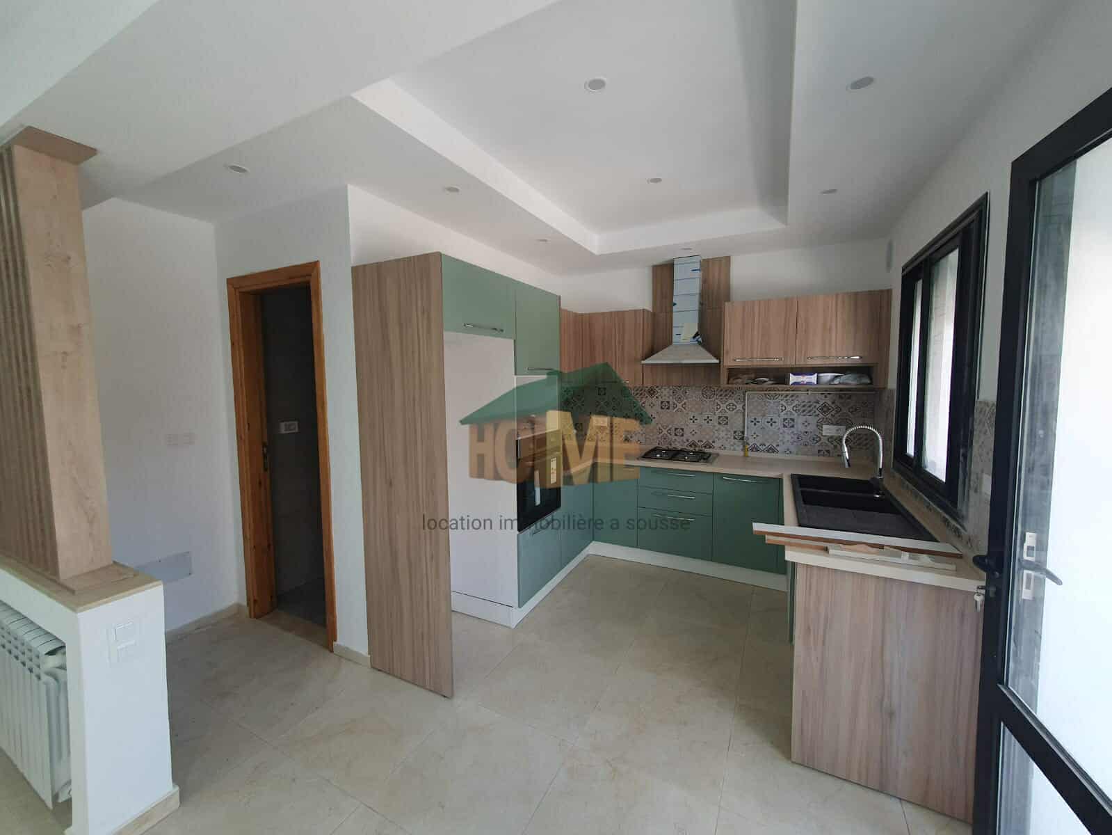 Sousse Jaouhara Sahloul Location Appart. 3 pices S3 jamais habit