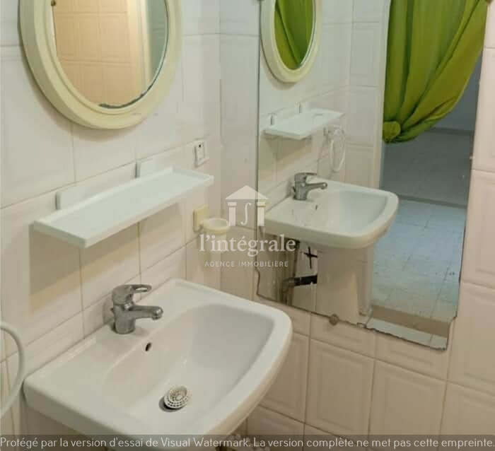 Ariana Ville Cite Ennasr 2 Location Appart. 2 pices S1 meubl rdc