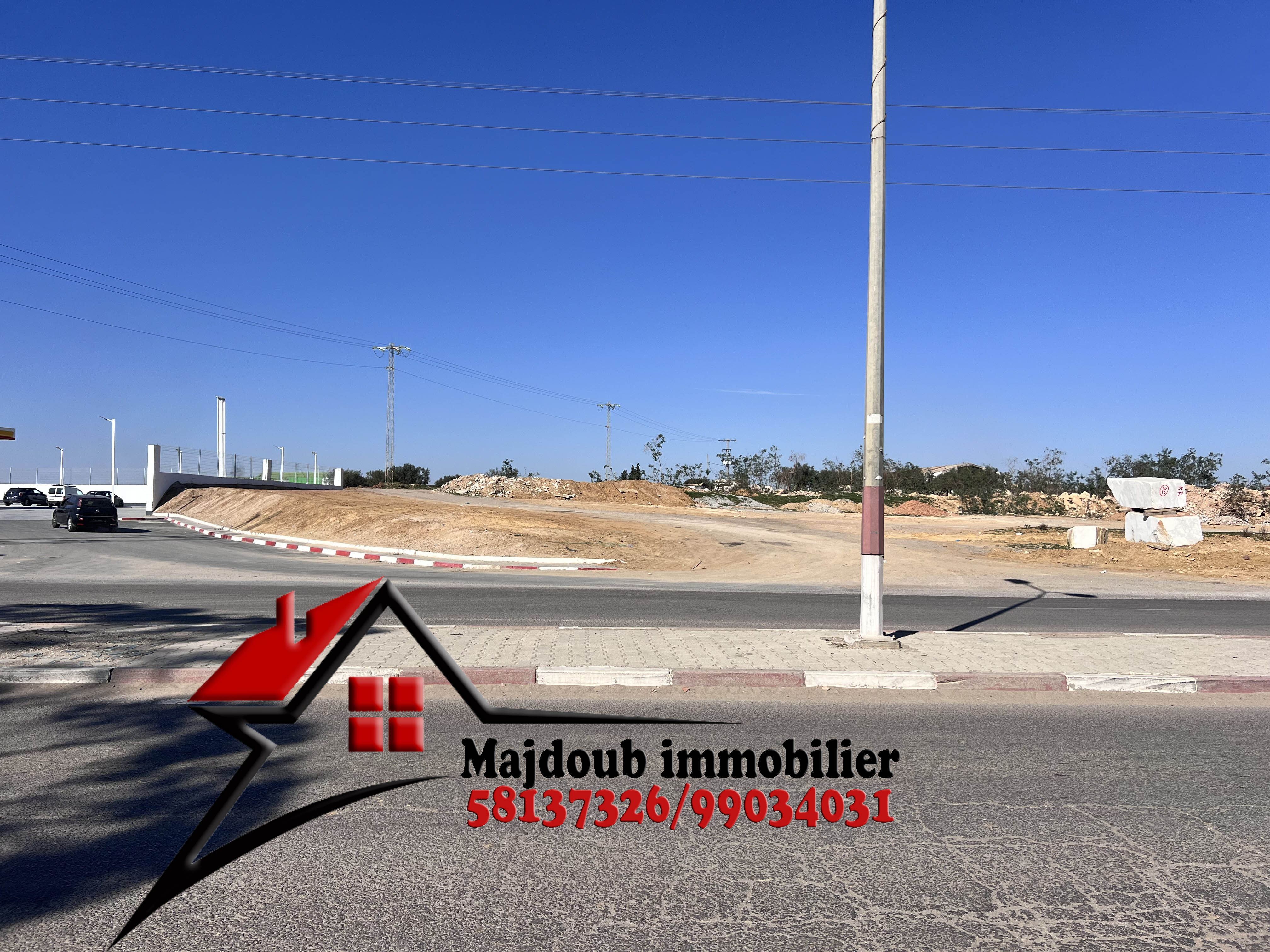 Sousse Riadh&nbsp;Zaouiet Sousse&nbsp;Terrain&nbsp;Terrain nu&nbsp;Terrain de 6000 m zone industriel
