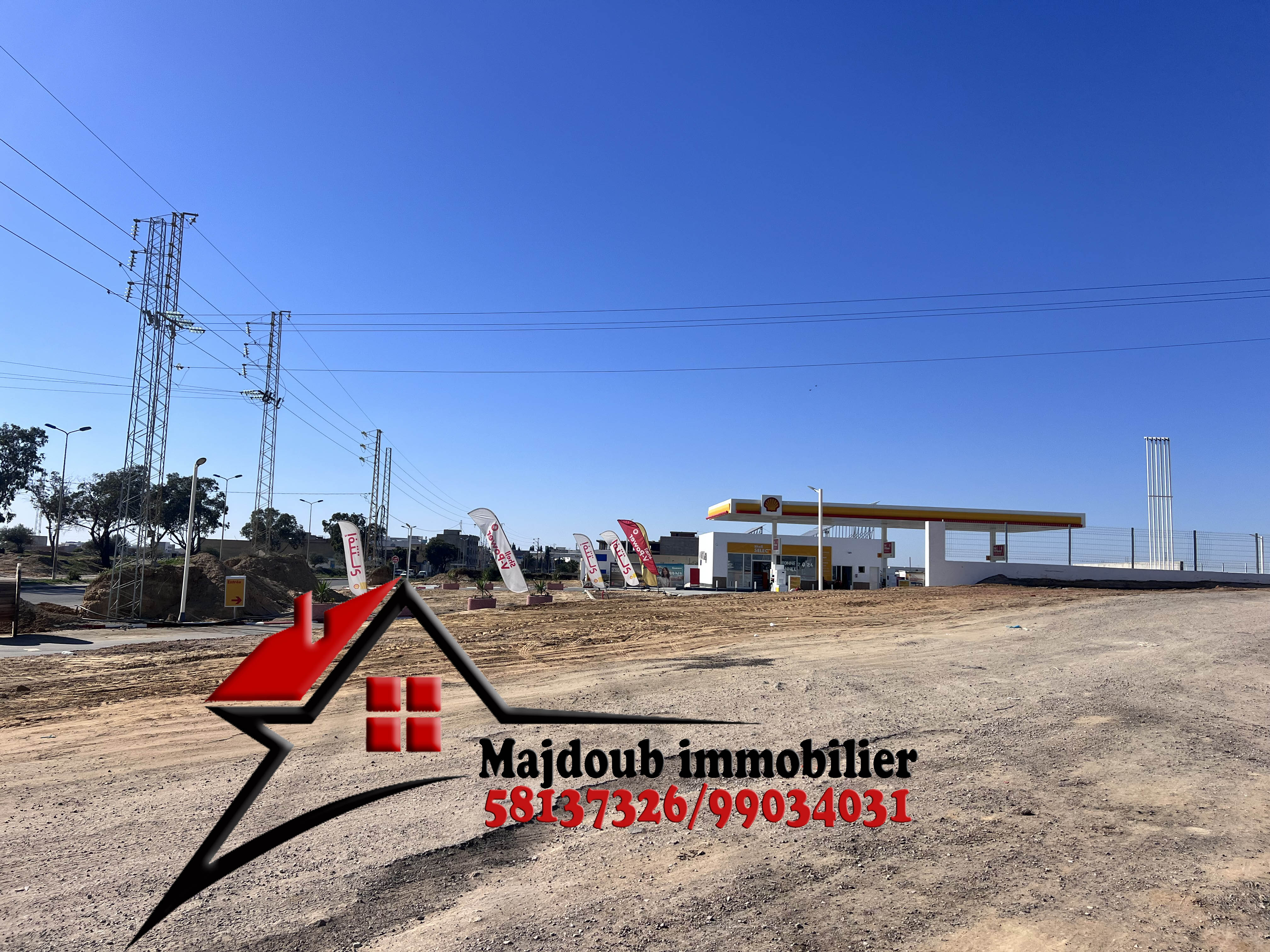 Sousse Riadh&nbsp;Zaouiet Sousse&nbsp;Terrain&nbsp;Terrain nu&nbsp;Terrain de 6000 m zone industriel