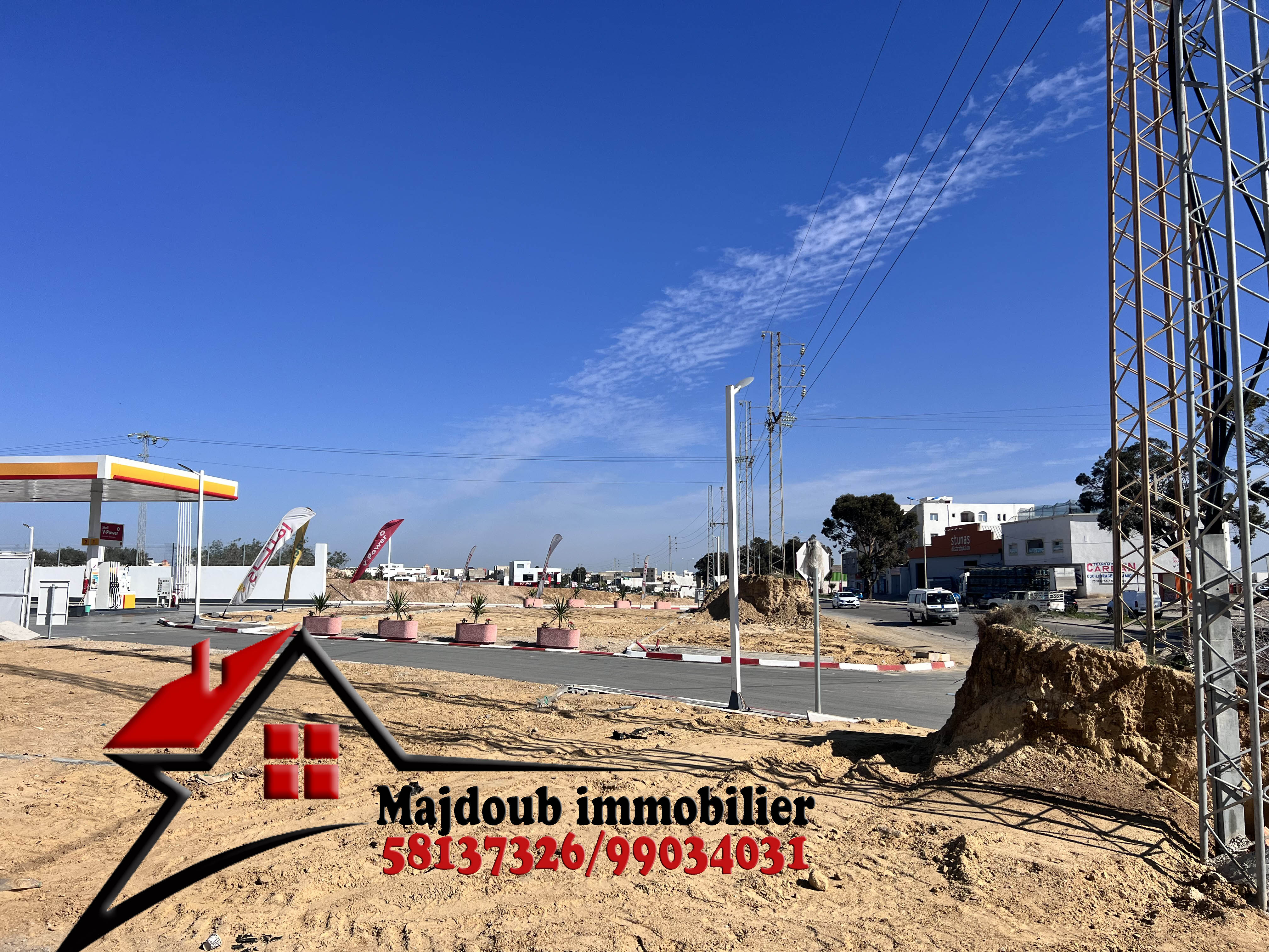 Sousse Riadh&nbsp;Zaouiet Sousse&nbsp;Terrain&nbsp;Terrain nu&nbsp;Terrain de 6000 m zone industriel