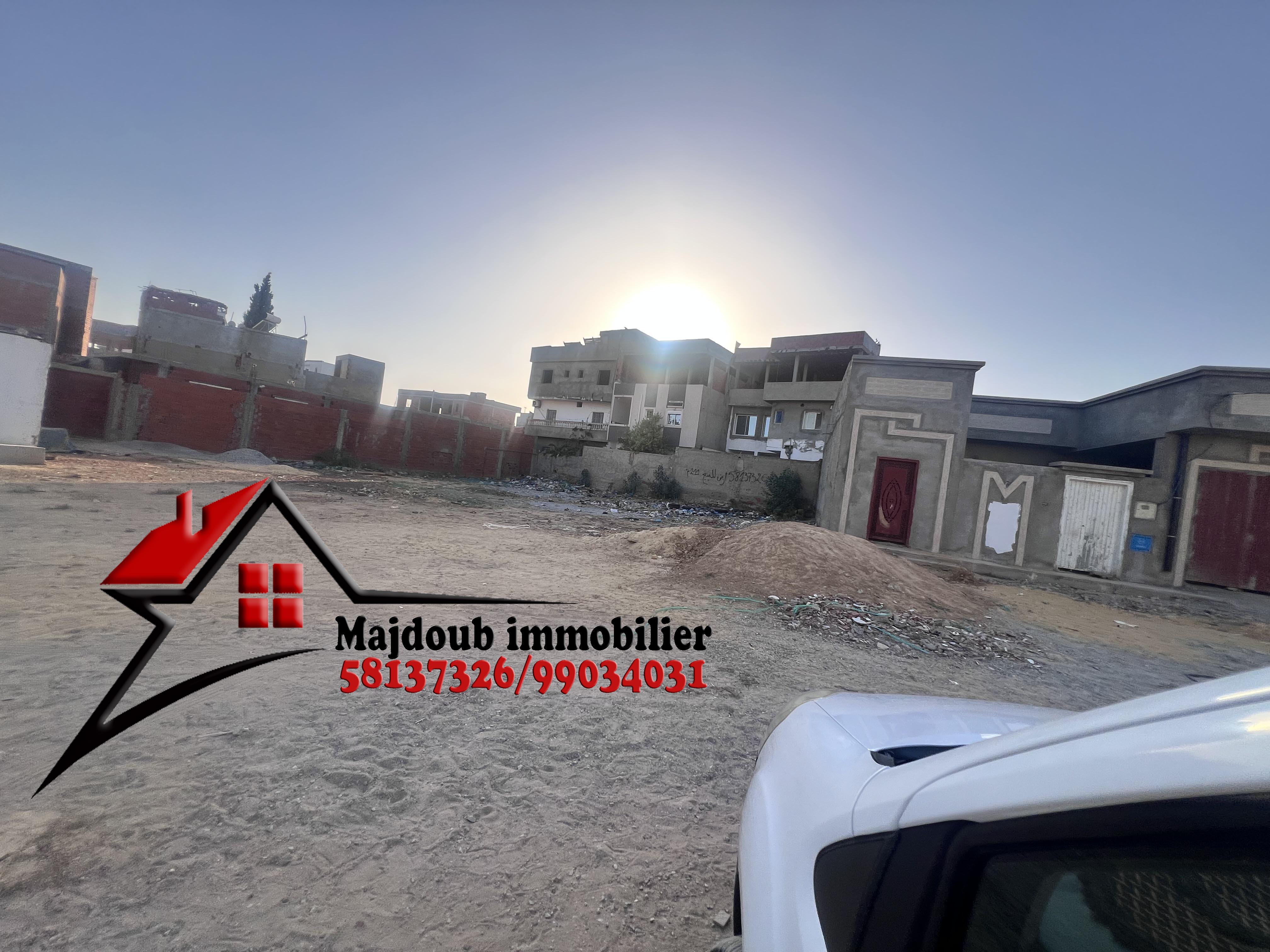 Sousse Riadh&nbsp;Zaouiet Sousse&nbsp;Terrain&nbsp;Terrain nu&nbsp;Terrain de 208 m bon emplacement
