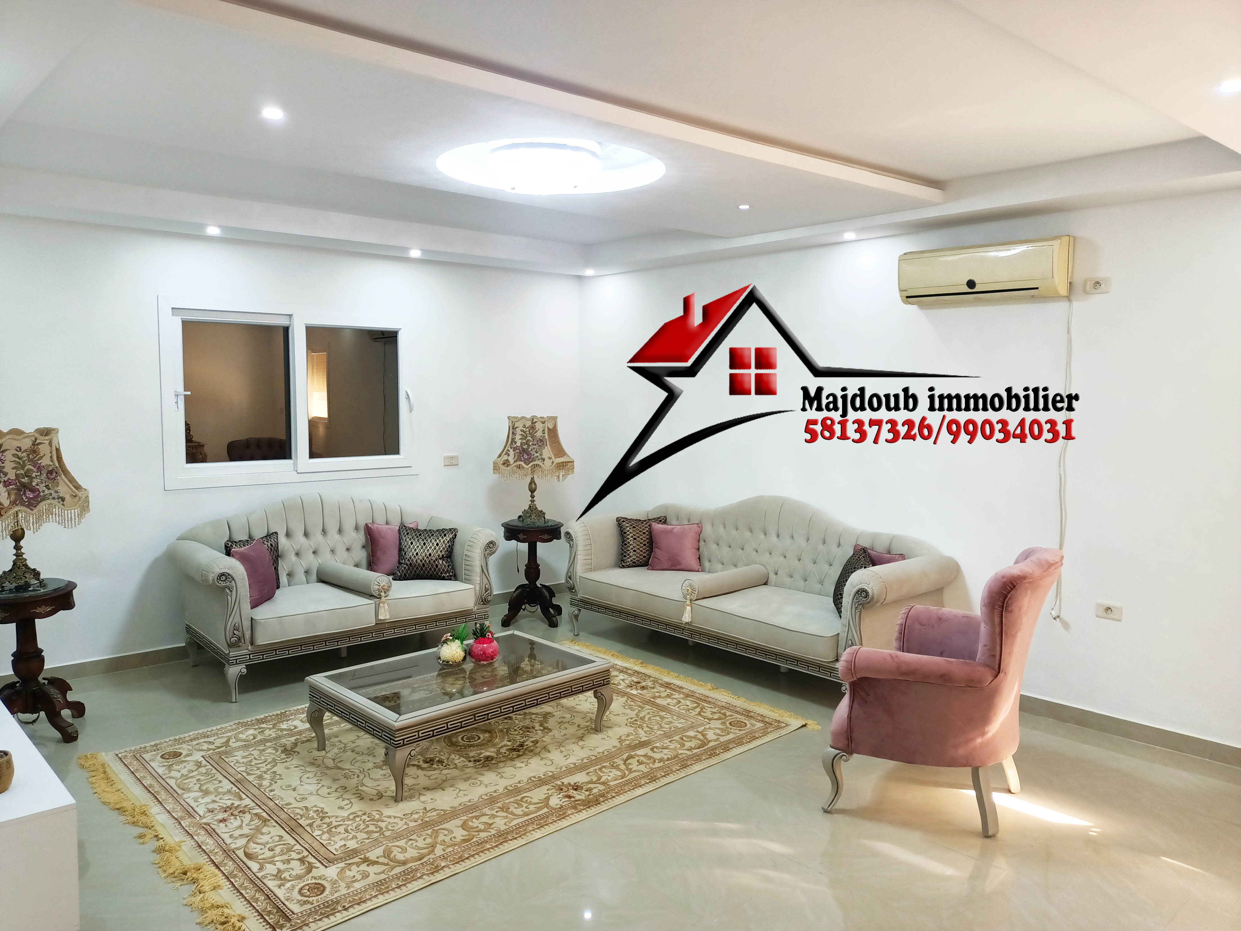 Sousse Riadh&nbsp;Zaouiet Sousse&nbsp;Vente&nbsp;Duplex&nbsp;Villa style americain