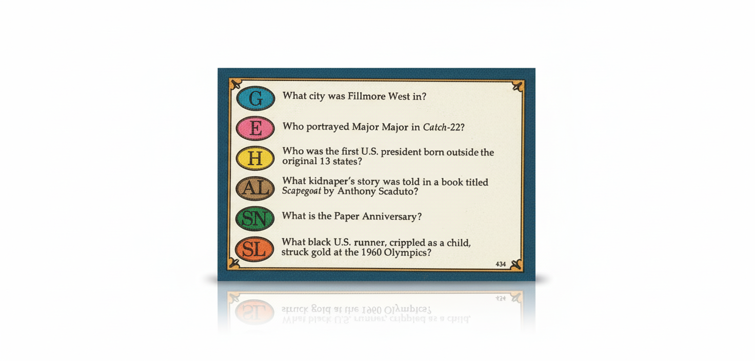 Ariana Ville Ariana Autre Autre Trivial pursuit cartes du jeu d information