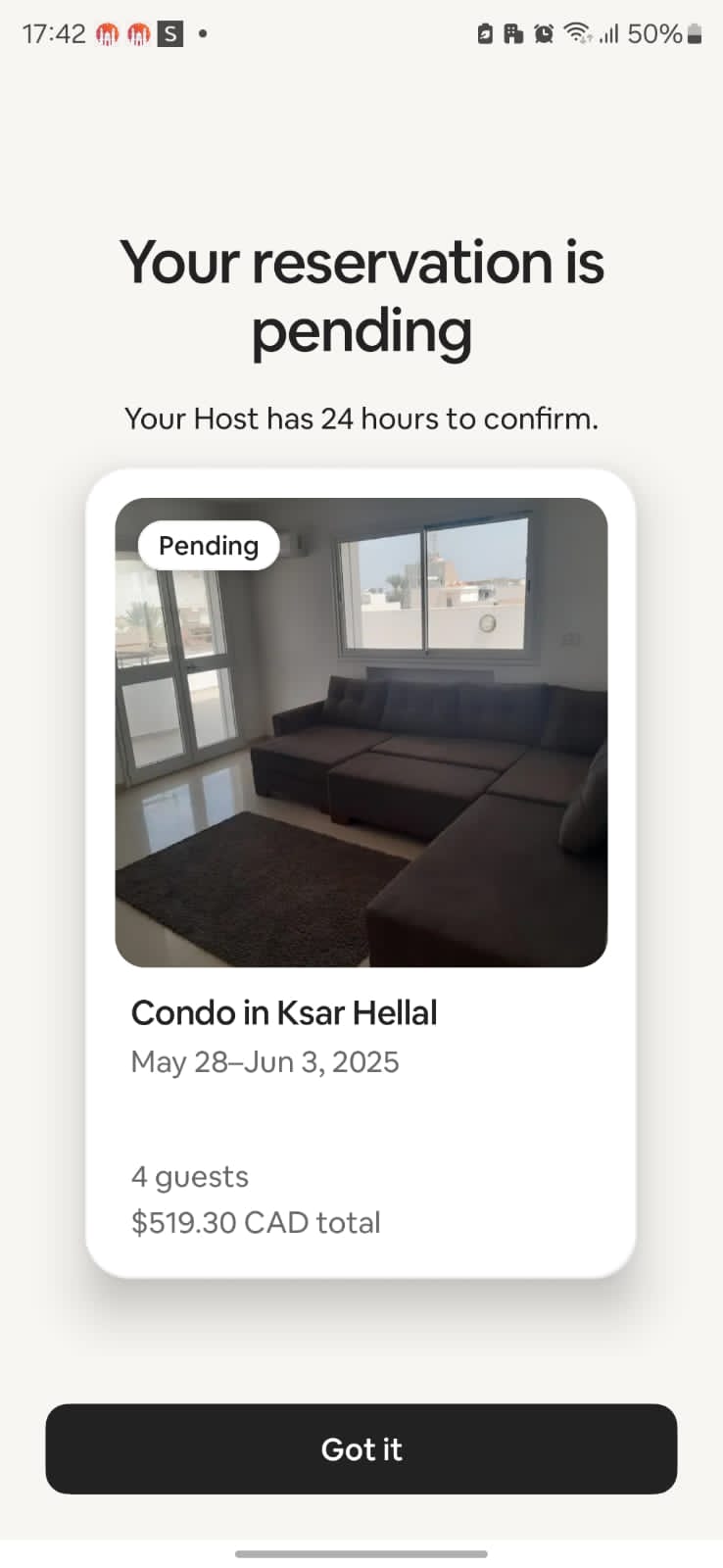 Ksar Helal&nbsp;Ksar Helal&nbsp;Location&nbsp;Appart. 2 pi�ces&nbsp;Appartement meubl� � ksar hella'