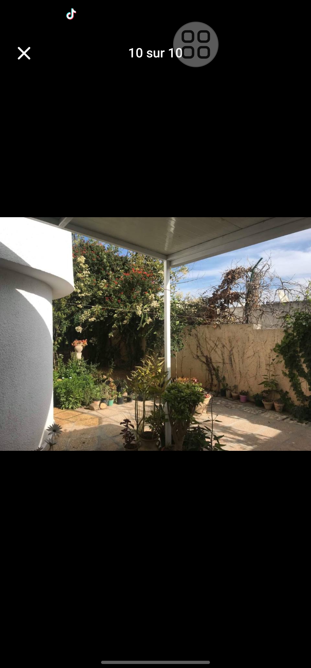 Ariana Ville Cite Ennasr 2 Location Appart. 3 pices S1 au rez de jardin  1200 d meuble
