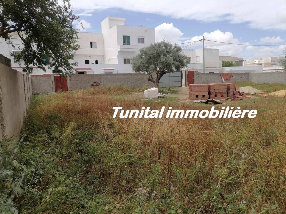 La Marsa Gammart Terrain Terrain nu Terrain  cltur