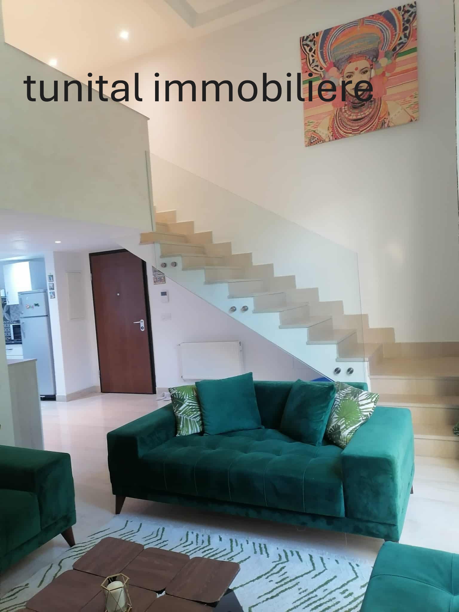 La Marsa Sidi Daoud Location Duplex Duplexe haut standing meuble