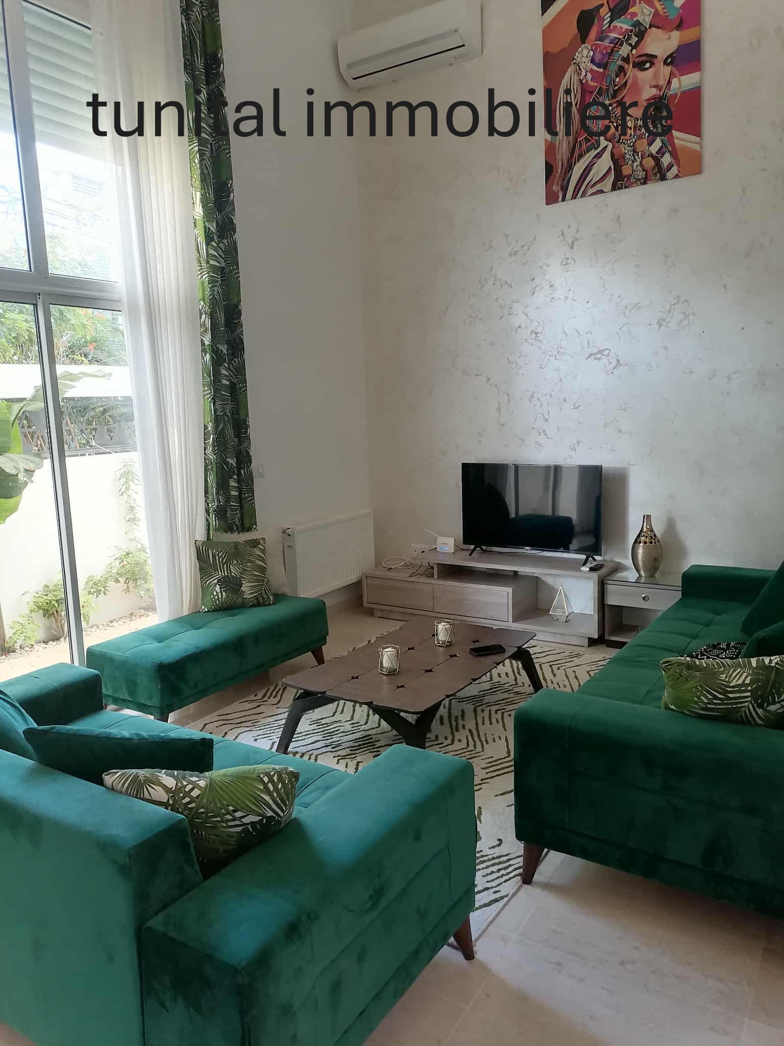 La Marsa Sidi Daoud Location Duplex Duplexe haut standing meuble