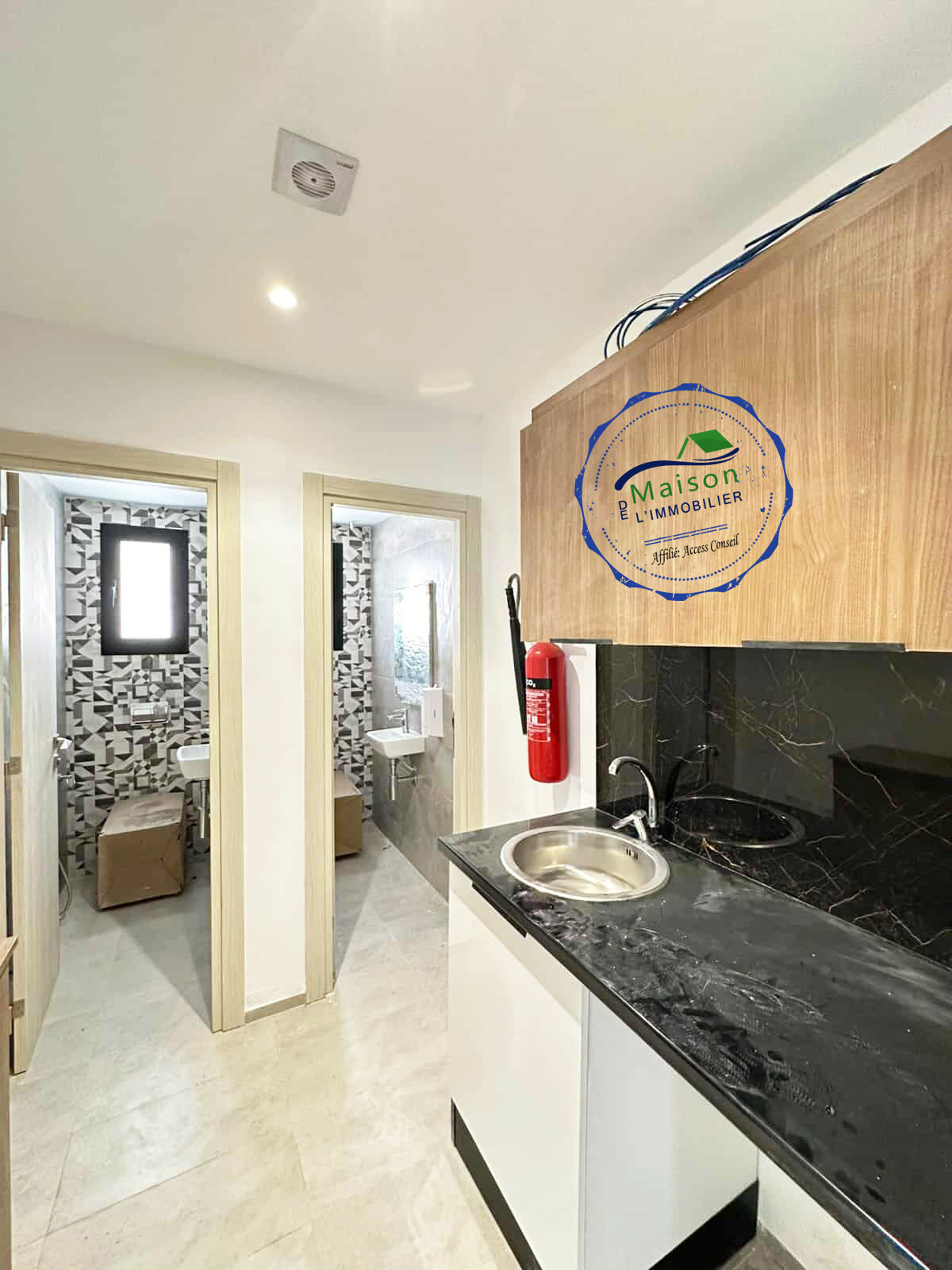 El Menzah Tunis Belvedere Location Autre Immeuble neuf 1235 m au belvdre