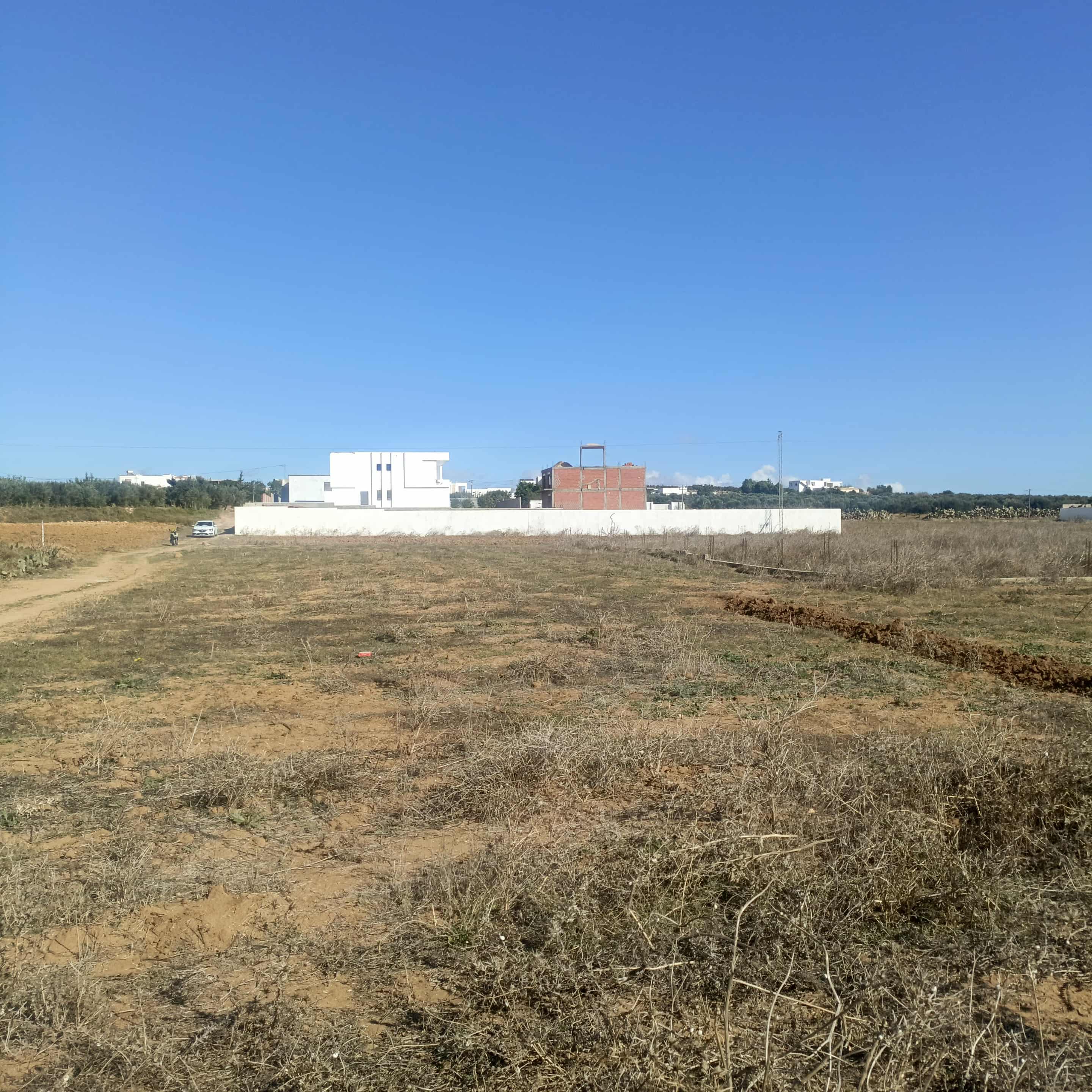 Hammamet&nbsp;Hammamet&nbsp;Terrain&nbsp;Terrain nu&nbsp;Av 400m monchar hammamet sud