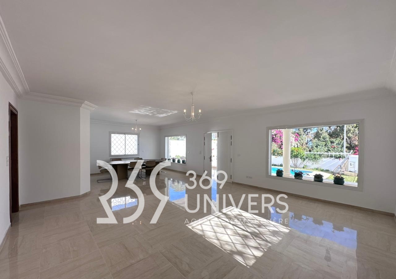 La Marsa Gammart Location Maisons Villa avec piscine  gammarth ref rh172