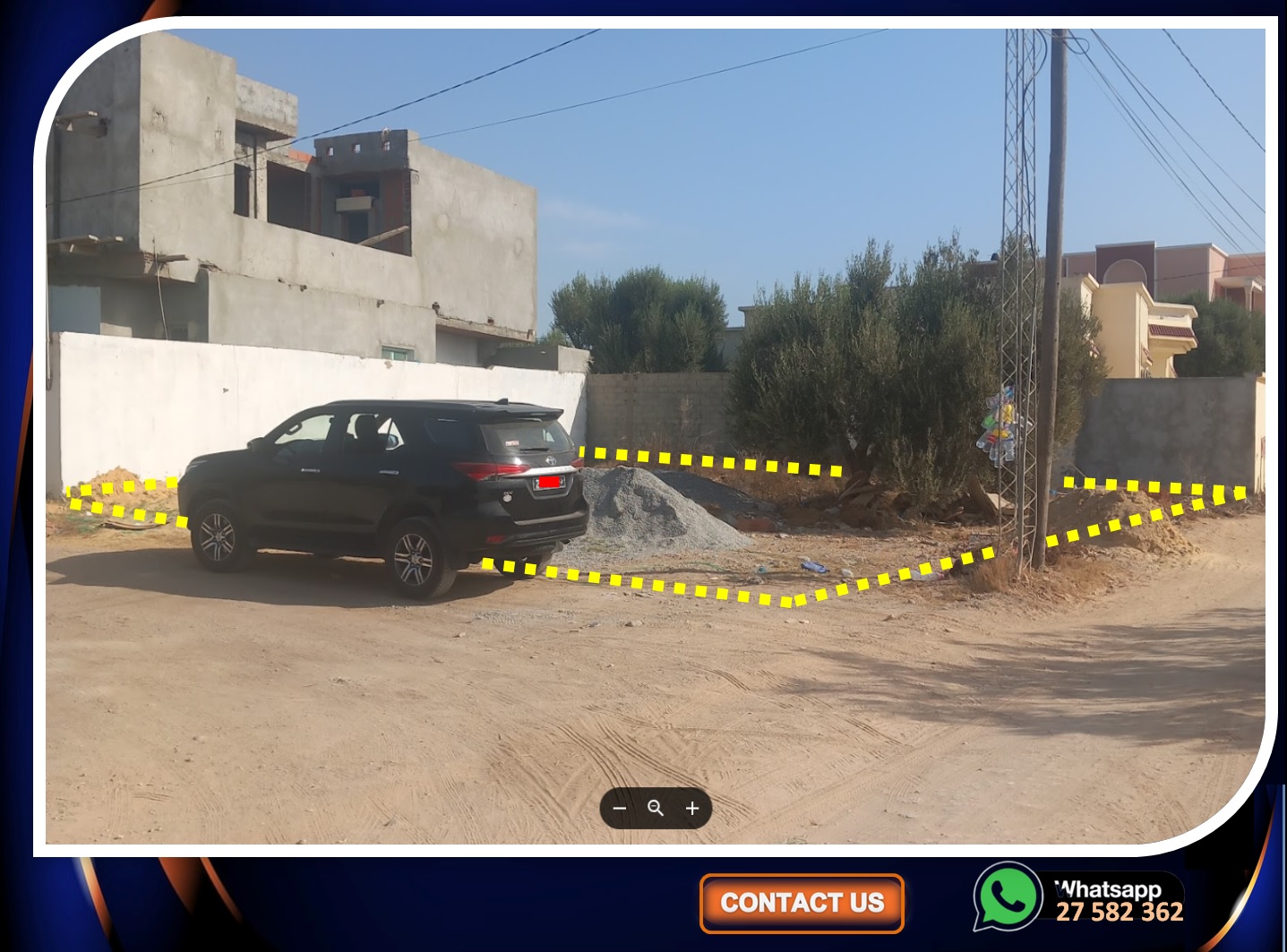 Hammamet&nbsp;Barraket Essahel&nbsp;Terrain&nbsp;Terrain nu&nbsp;Terrain constructible   sidi hamed  hammamet sud