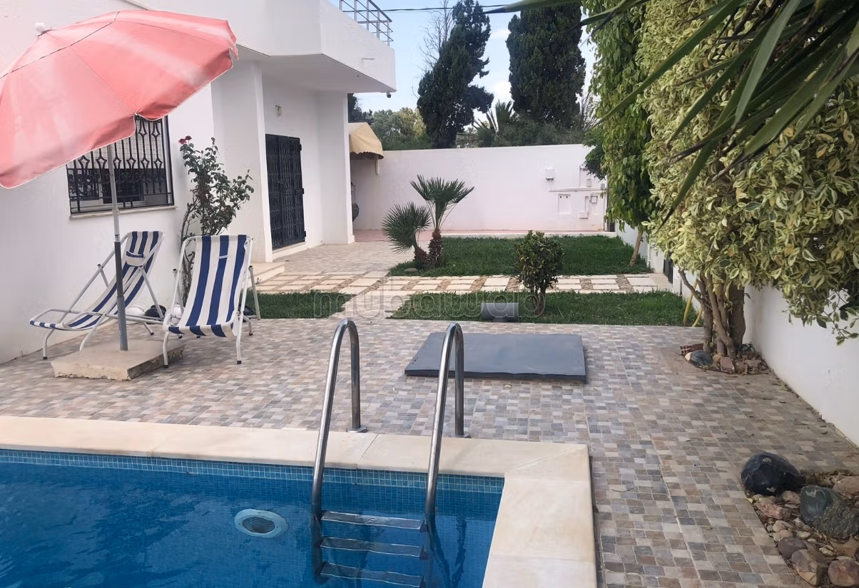 Hammamet&nbsp;Hammamet&nbsp;Vente&nbsp;Maisons&nbsp;Villa a hammamet s4 avec piscine