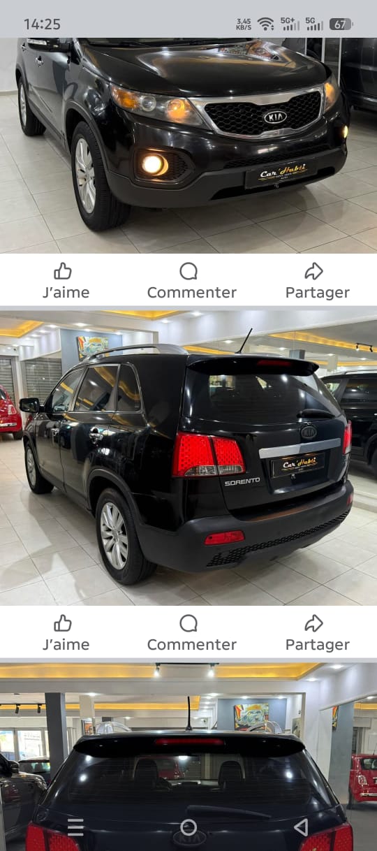 La Marsa Cite Bhar Lazreg Kia Sorento Kia sorento