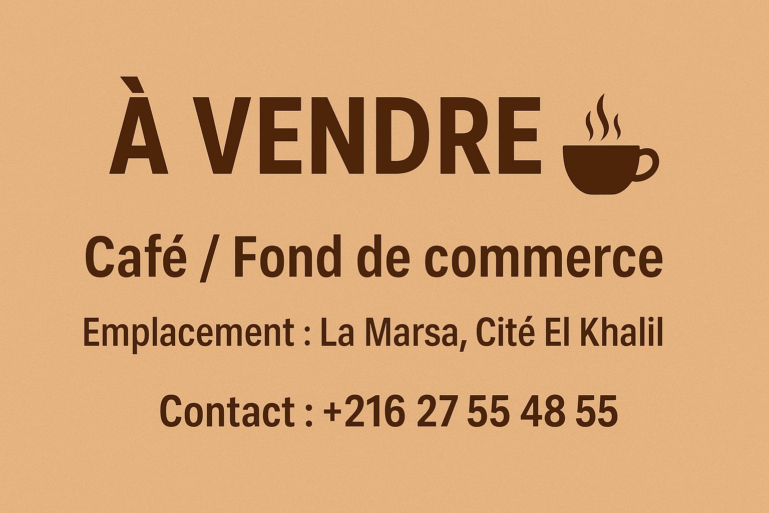 Bureaux & Commerces Fond de Commerce