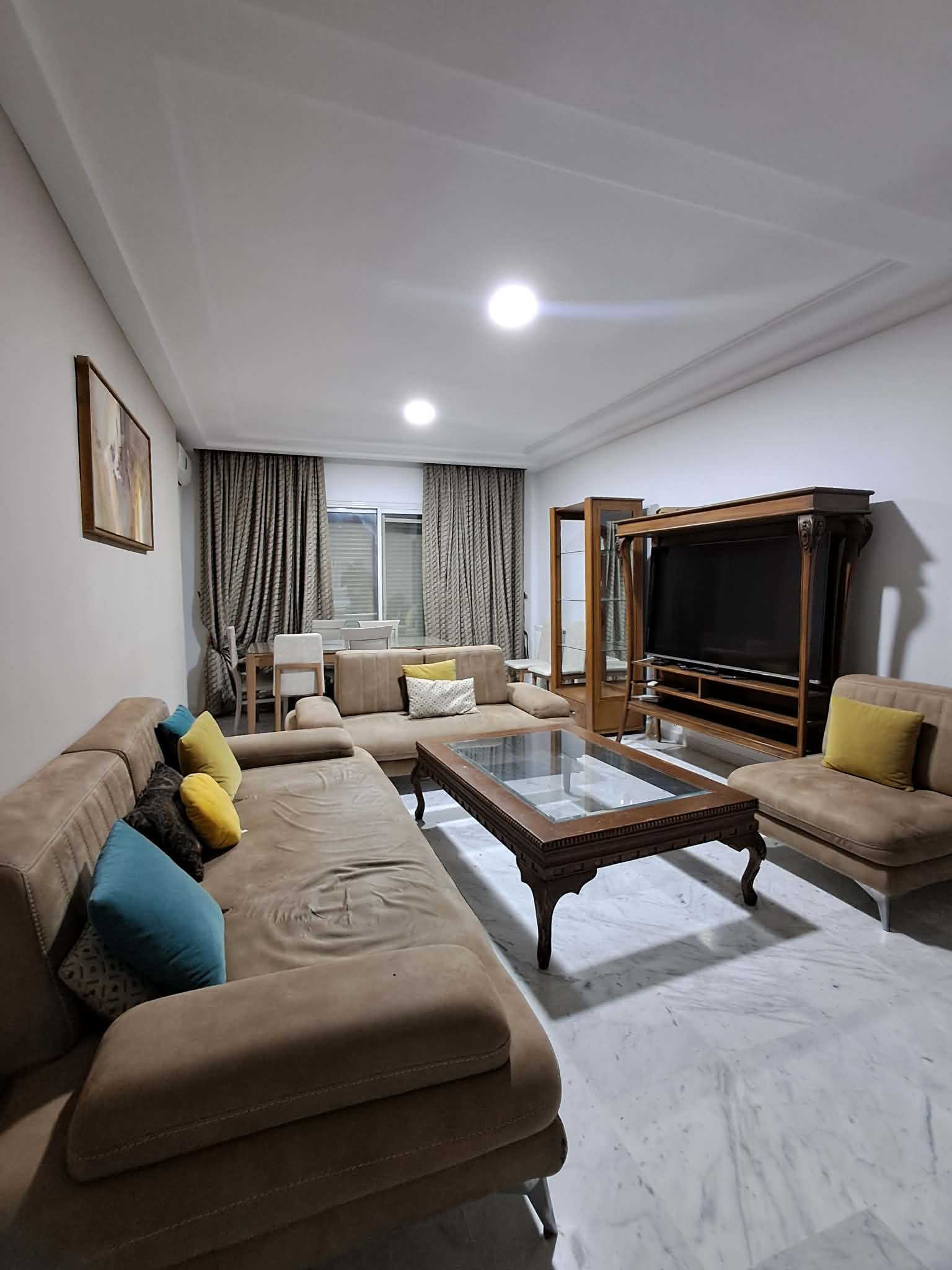 Ain Zaghouan Jardins de Carthage Location Appart. 4 pices Apprt splus 3  les jardins de carthage