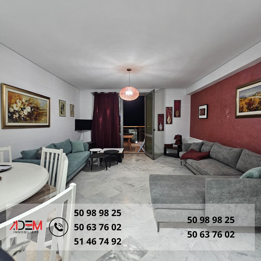 Sousse Ville&nbsp;Sousse&nbsp;Location&nbsp;Appart. 3 pi�ces&nbsp;Appartement meubl� avec place parking