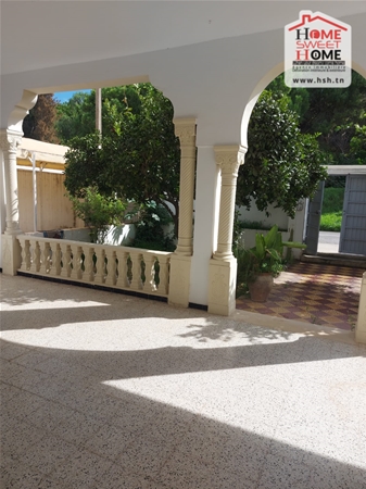 La Marsa Marsa Ennassim Location Appart. 3 pices Rdc s3 madonna la marsa essaada