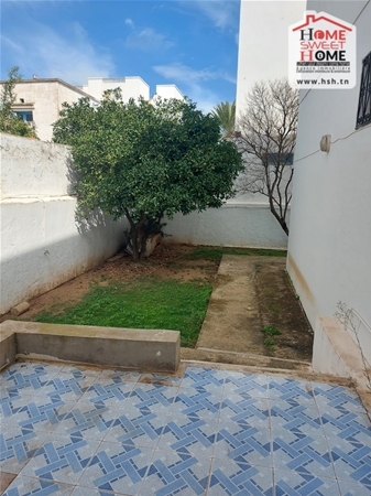 La Marsa Marsa Ennassim Location Appart. 3 pices Rdc s3 madonna la marsa essaada