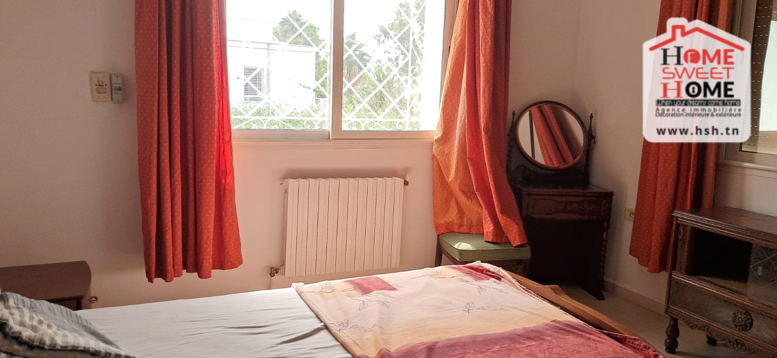 Carthage Carthage Location Appart. 3 pices Etage s2 andrea meubl  carthage dermech