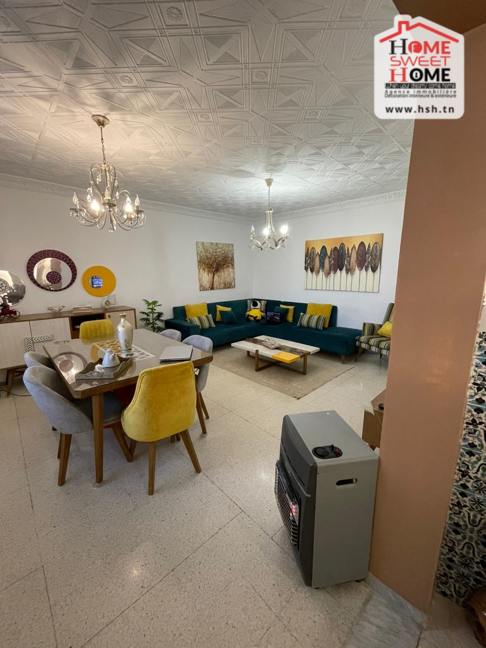 El Kabbaria&nbsp;El Ouerdia 4&nbsp;Vente&nbsp;Appart. 5 pi�ces+&nbsp;Immeuble zaid � el ouardia 4