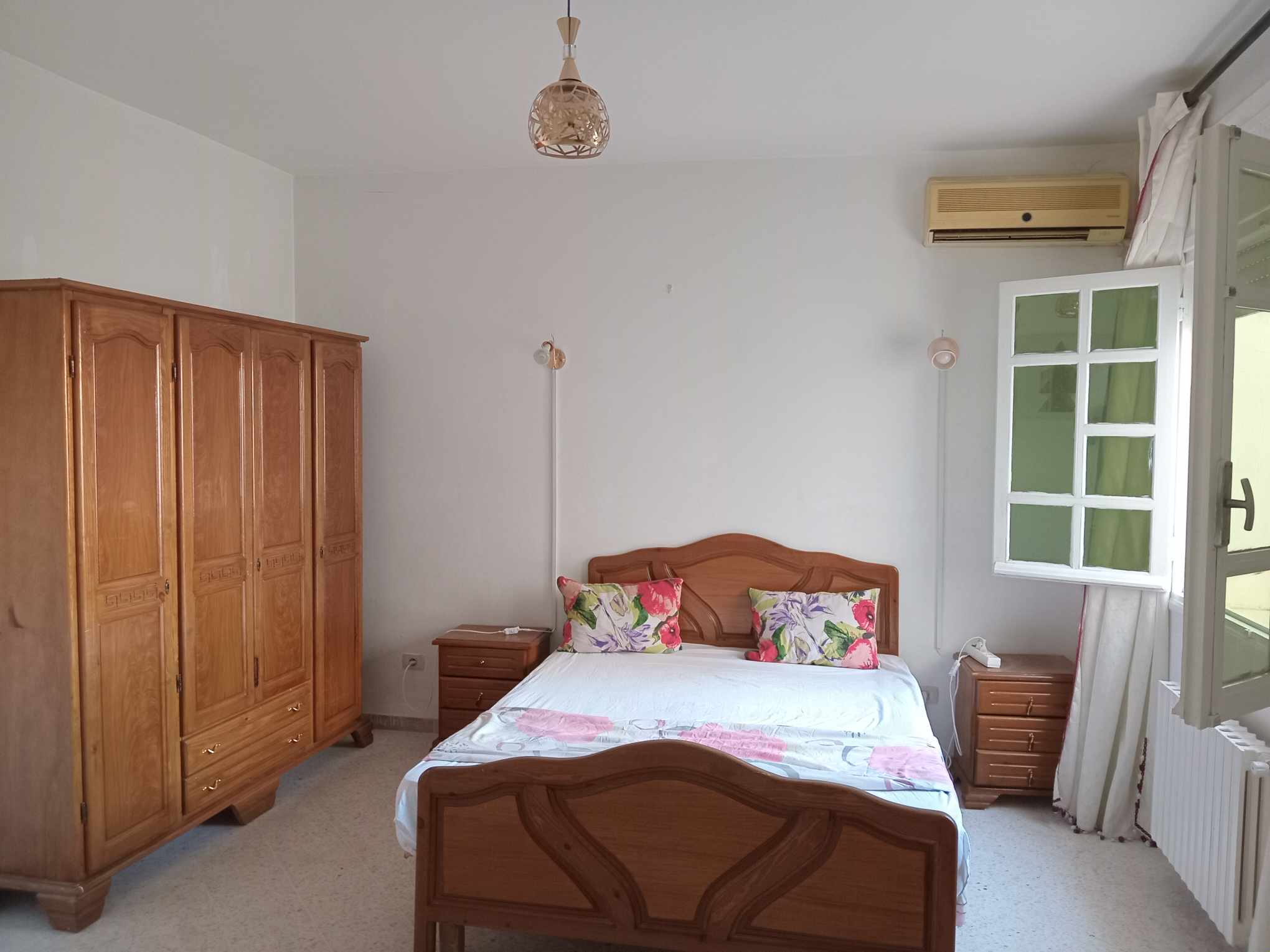 Ariana Ville&nbsp;Cite Ennasr 2&nbsp;Location&nbsp;Appart. 2 pi�ces&nbsp;Agr�able s1 meubl� � ennasr2 r�sidence s�curis�e