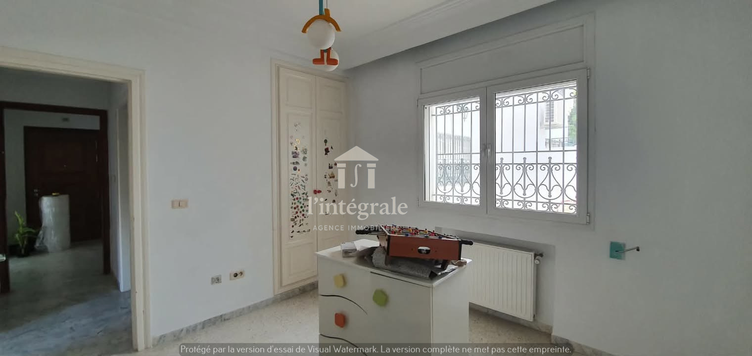 Mnihla&nbsp;Jardins d'el Menzah&nbsp;Location&nbsp;Appart. 3 pi�ces&nbsp;S2 rdc avec terrasse