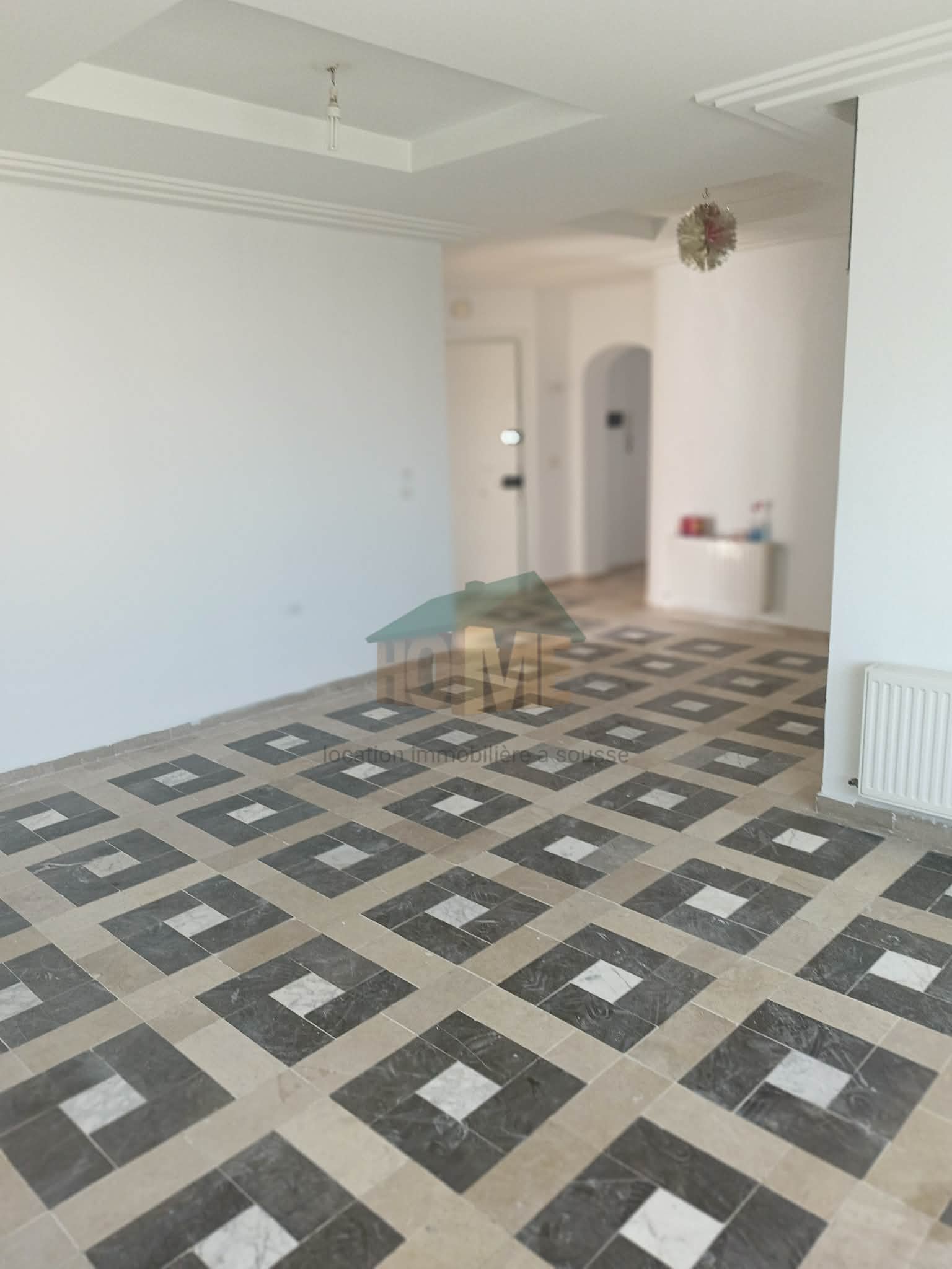 Sousse Jaouhara Sahloul Location Appart. 3 pices Appartement sans meuble a sahloul