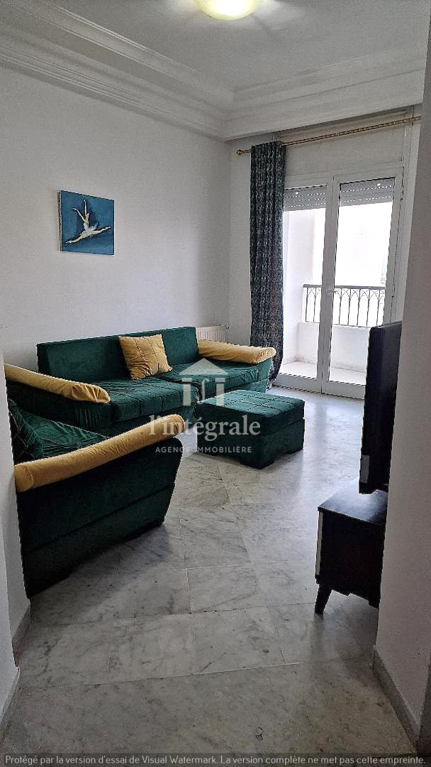 Ariana Ville&nbsp;Cite Ennasr 2&nbsp;Location&nbsp;Appart. 2 pi�ces&nbsp;S1 bien meubl� pr�s clinique amilcar