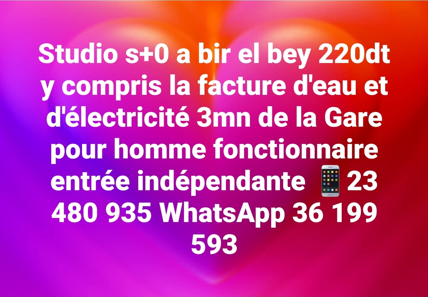 Location&nbsp;Appart. 1 pi�ce