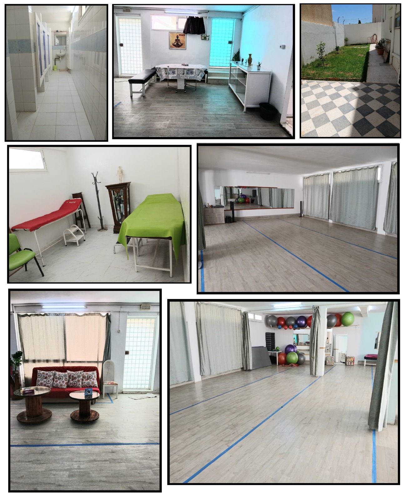 Mnihla&nbsp;Jardins d'el Menzah&nbsp;Location&nbsp;Surfaces&nbsp;Grande salle