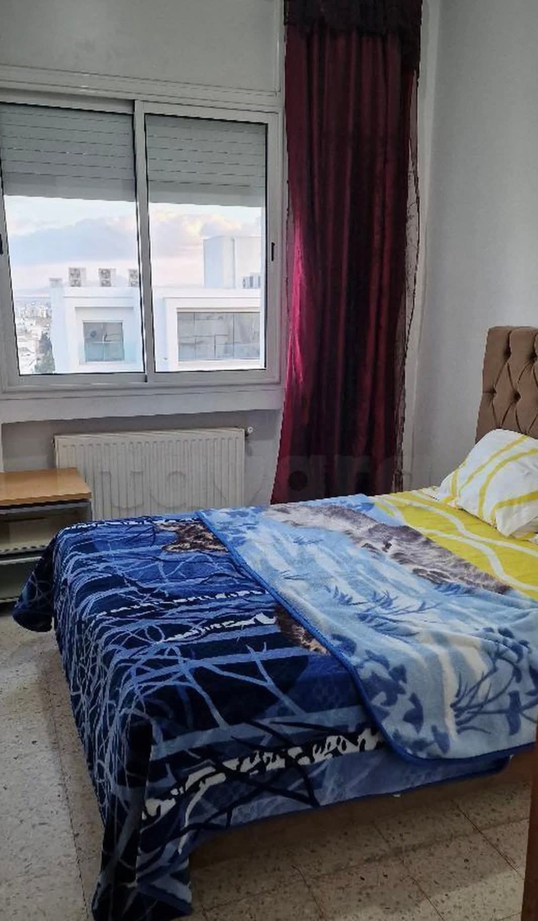 Ariana Ville&nbsp;Cite Ennasr 1&nbsp;Location&nbsp;Appart. 2 pi�ces&nbsp;S1 meuble 1200 d ennasr 1