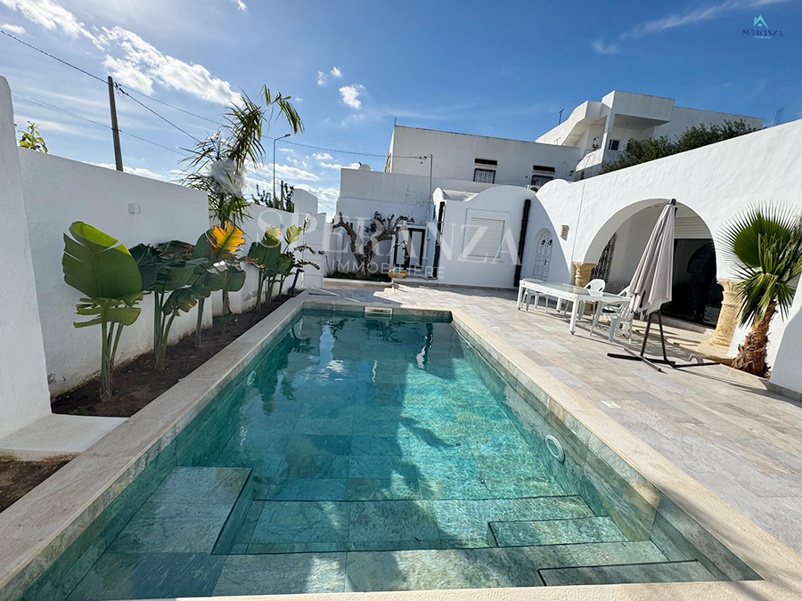 Hammamet&nbsp;Hammamet&nbsp;Location&nbsp;Maisons&nbsp;Villa blanche azur