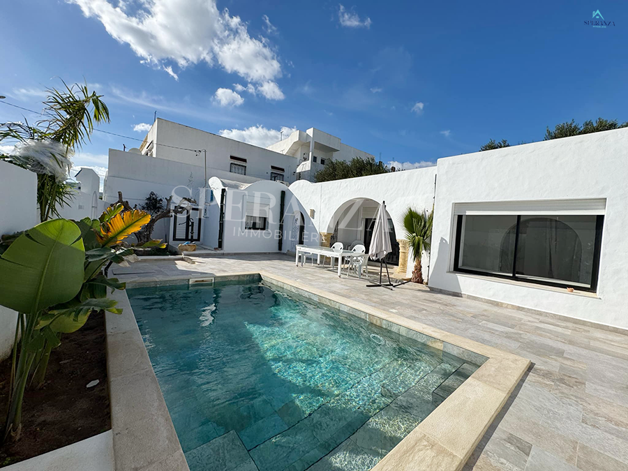 Hammamet&nbsp;Hammamet&nbsp;Location&nbsp;Maisons&nbsp;Villa blanche azur