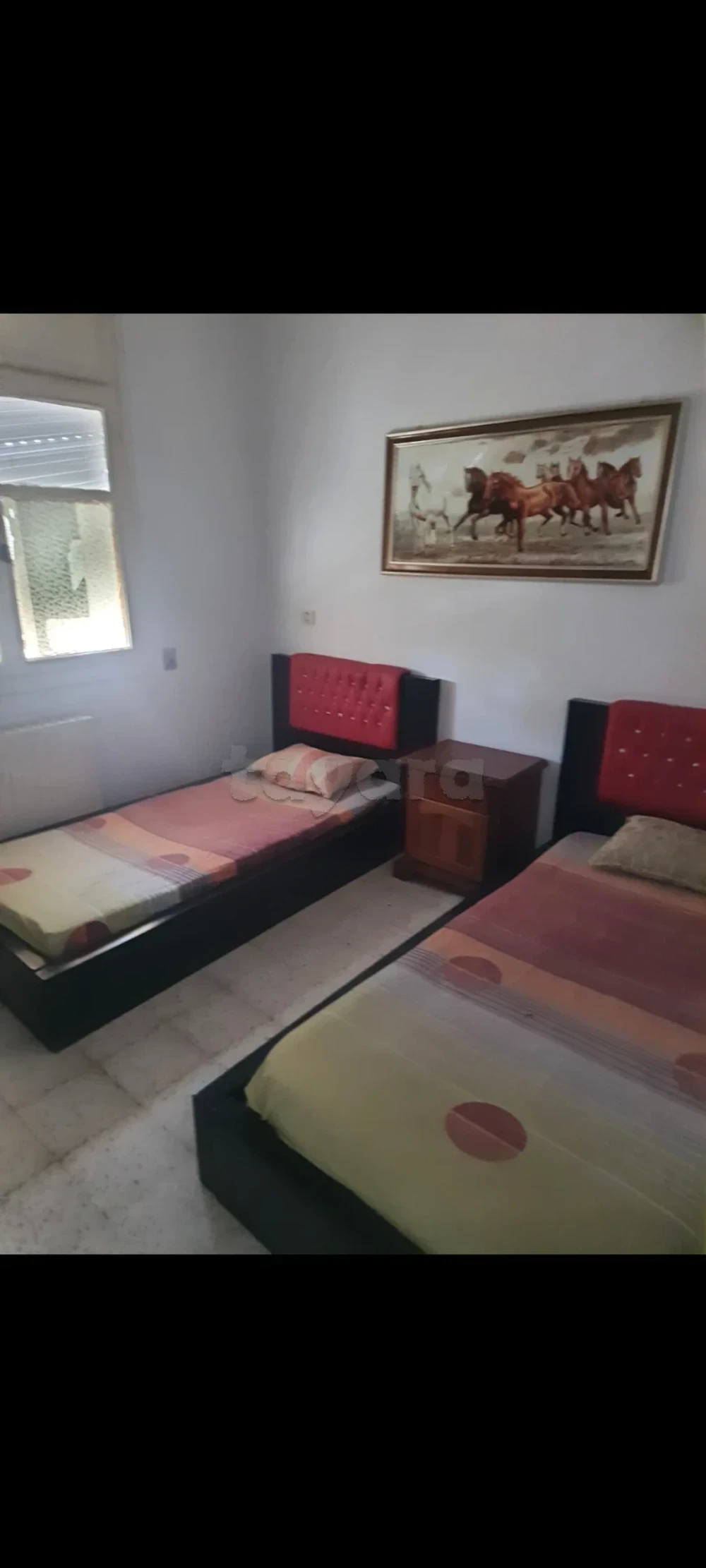 El Menzah El Manar 1 Location Appart. 3 pices Appartement meubl s2 rdc manar1