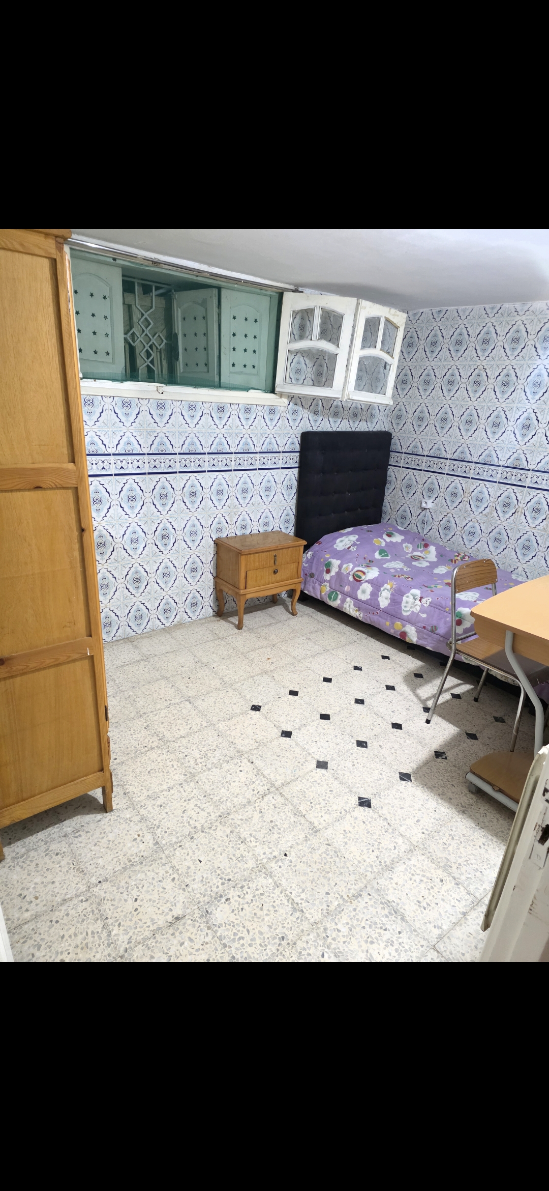 El Menzah&nbsp;El Manar 2&nbsp;Location&nbsp;Appart. 2 pi�ces&nbsp;S2 meubl� manar2 c�t� sonede