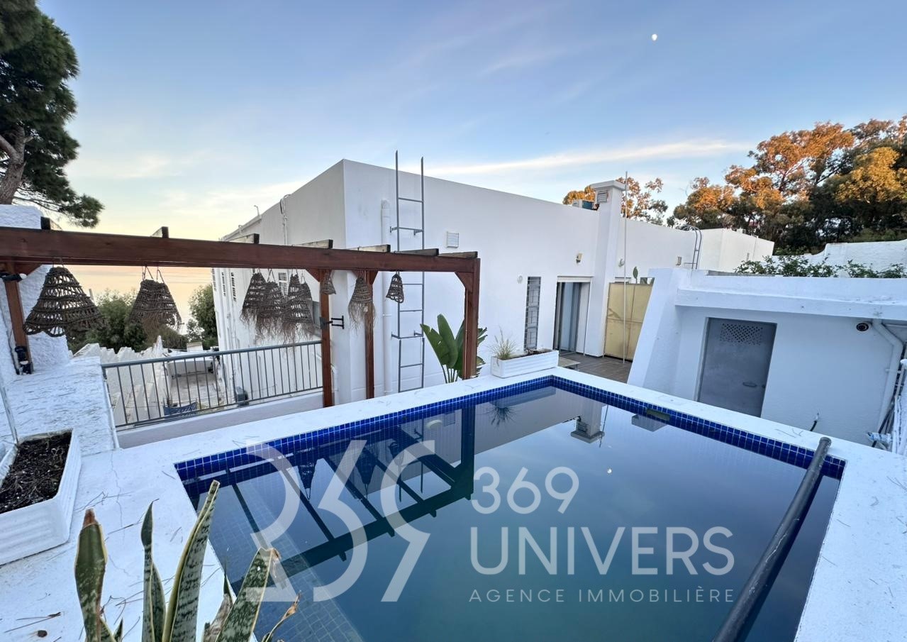 La Marsa&nbsp;Marsa Safsaf&nbsp;Location&nbsp;Appart. 3 pi�ces&nbsp;Appartement avec vue sur mer � la marsa ref ra161