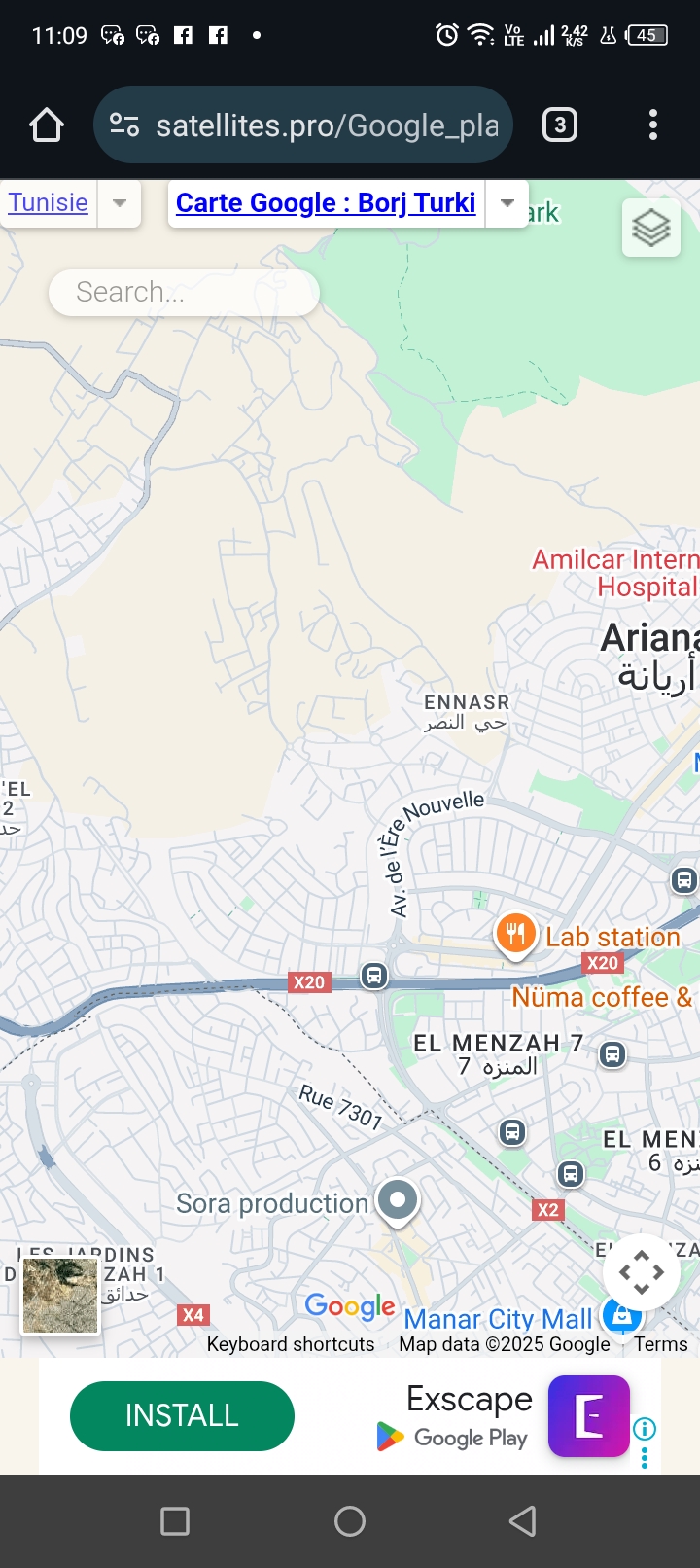 Terrain&nbsp;Terrain nu