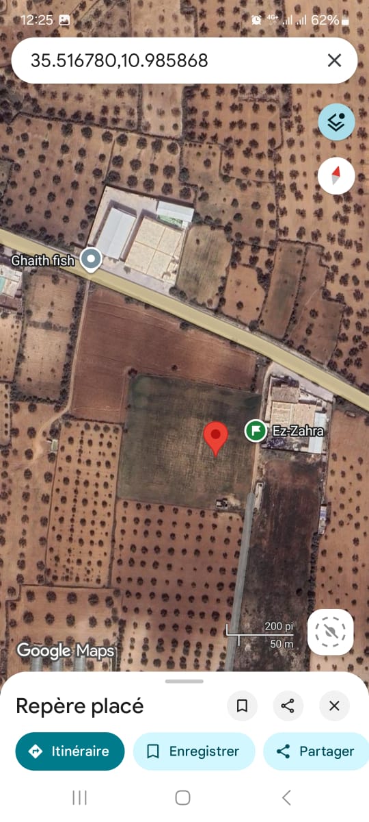 Mahdia Mahdia Terrain Terrain agricole Deux lots de terrain agricole