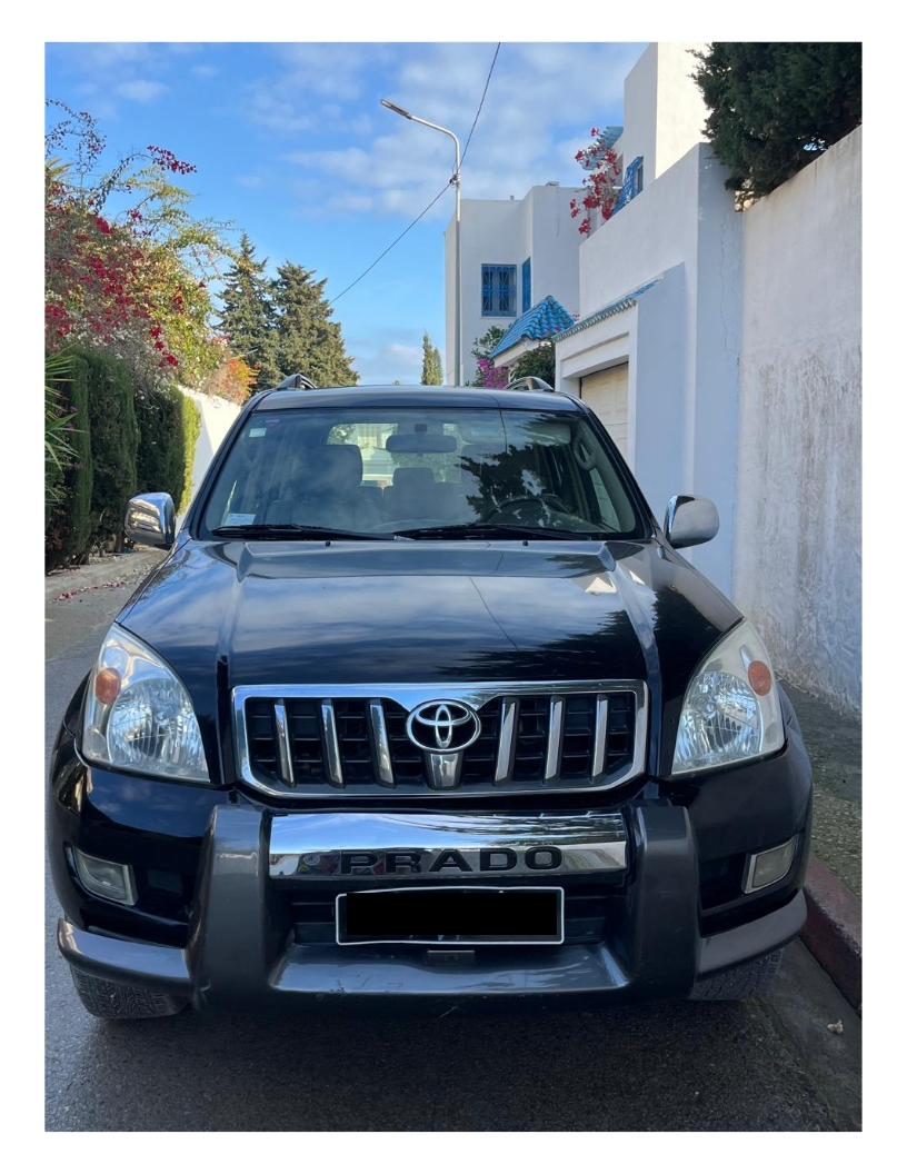 La Marsa Gammart Toyota Land Cruiser Toyota land cruiser prado vx 2009 7 places