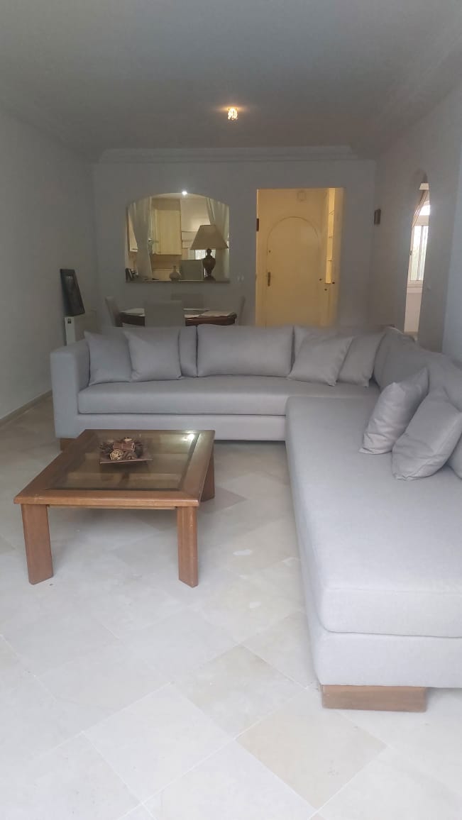 La Marsa&nbsp;Gammart&nbsp;Location&nbsp;Appart. 3 pi�ces&nbsp;S2 meubl� au rez de chauss�e � gammarth